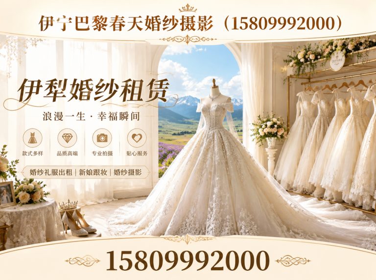 昭苏县伊宁巴黎春天婚纱摄影展示图